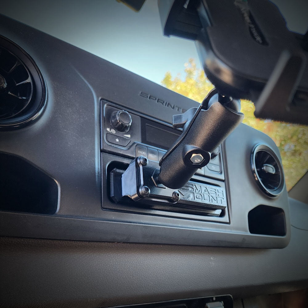 Sprinter Smash Mount | Mercedes Benz Sprinter Van Phone Mount Kit 2019 and Up: Without Touchscreen