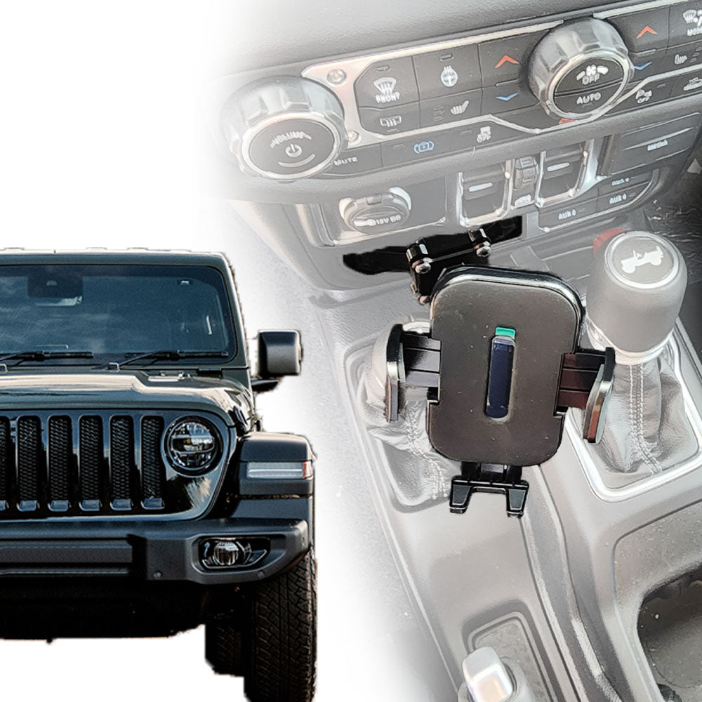"Ducky Smash" Phone Mount for Jeep Wrangler/Gladiator 2018 - 2025 image 0