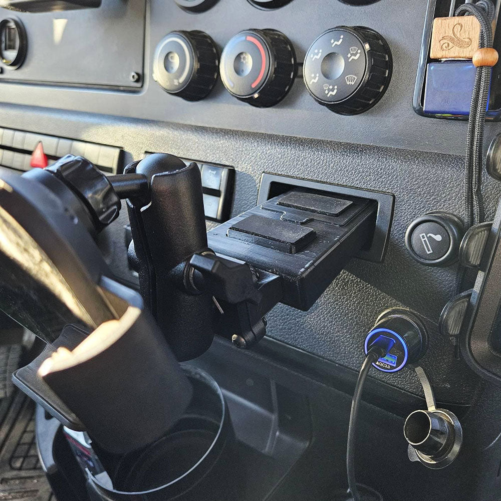 Freightliner Cascadia Accessories Mount | 2018-2026 New Body | RAM Compatible image 1