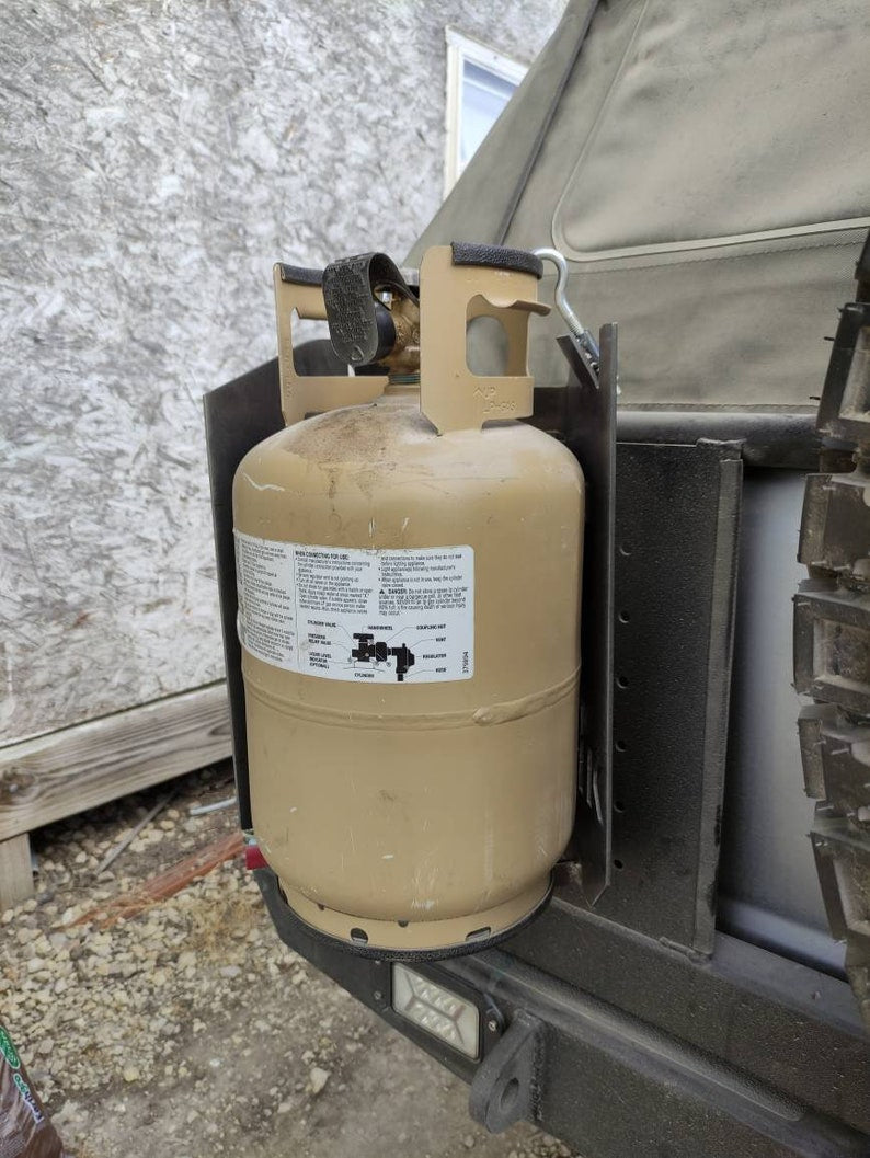 11lb Propane Tank Cylinder Mount | Kimbrough Kustoms image 11