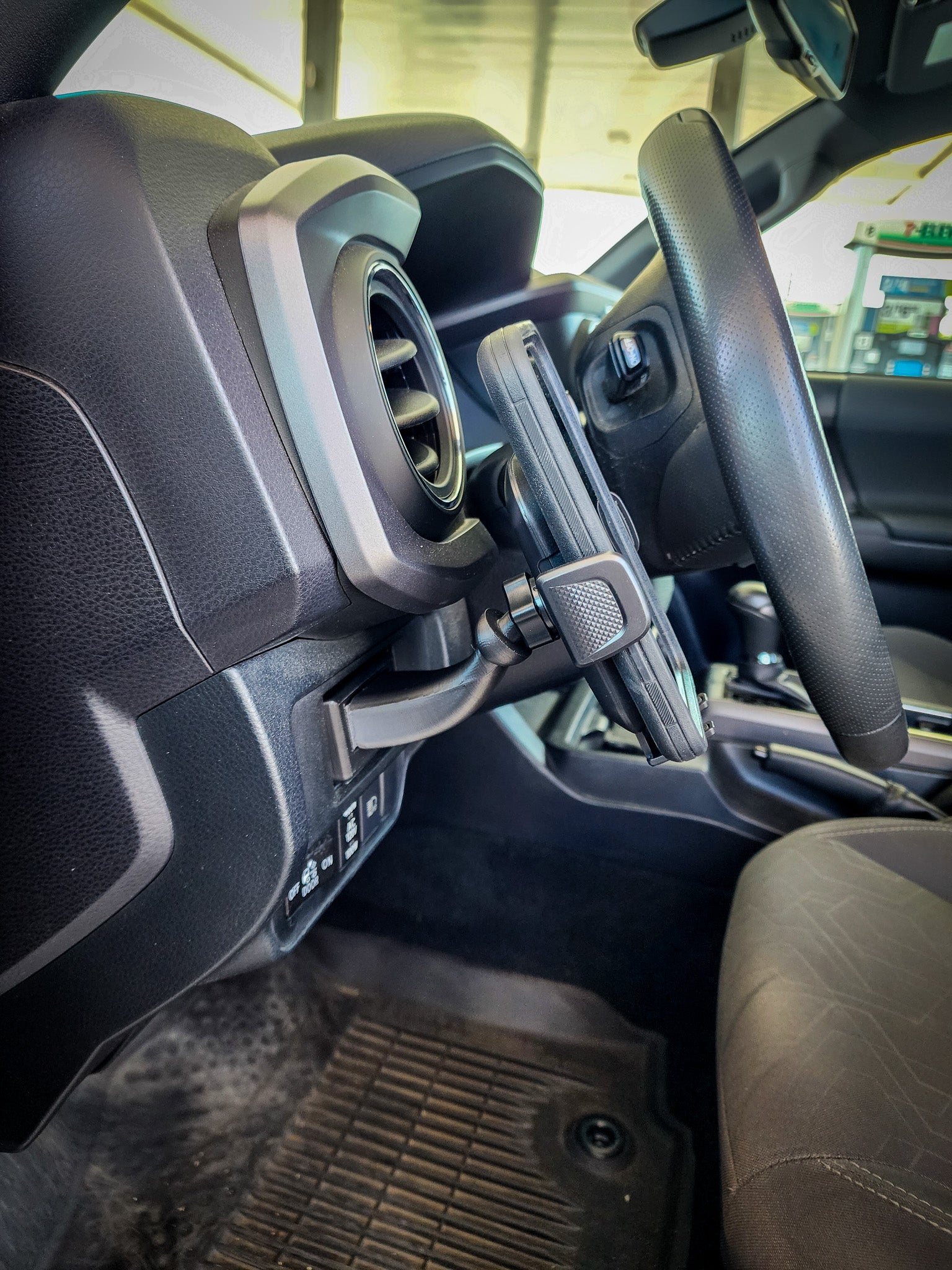 The "Taco Smash" Mount -  Dashboard Phone Mount for Toyota Tacoma 2016 - 2019 image 4