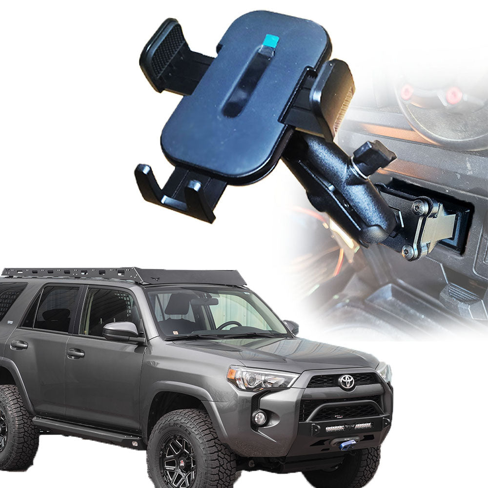 Stubby Smash Mount | Fits 5th Gen Toyota 4Runner 2014 - 2024 |1" Ball Mount image 0