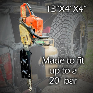 Overlanding Chainsaw Mount | Kimbrough Kustoms image 1