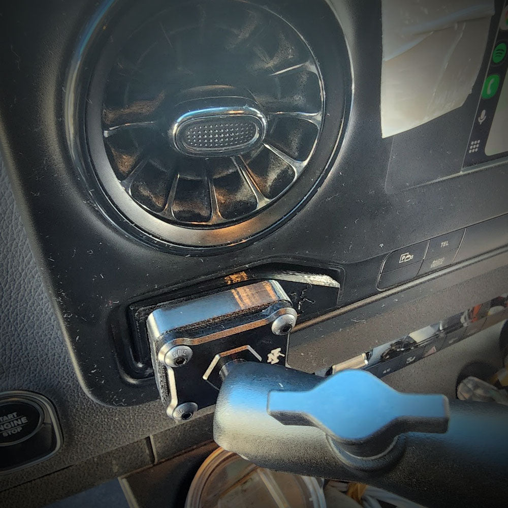 Sprinter Smash Mount Batwings | Mercedes Benz Sprinter Van Phone Mount Kits 2019 and up: With Touchscreen
