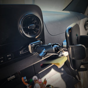 Sprinter Smash Mount Batwings | Mercedes Benz Sprinter Van Phone Mount Kits 2019 and up: With Touchscreen