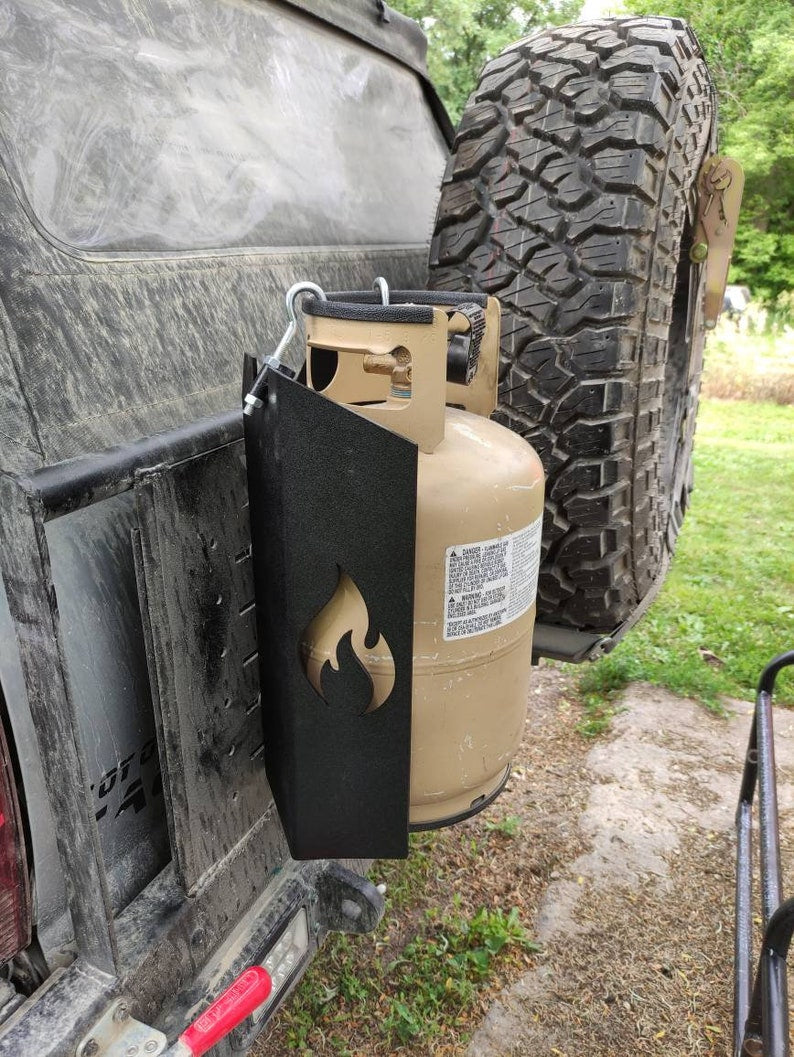 11lb Propane Tank Cylinder Mount | Kimbrough Kustoms image 8