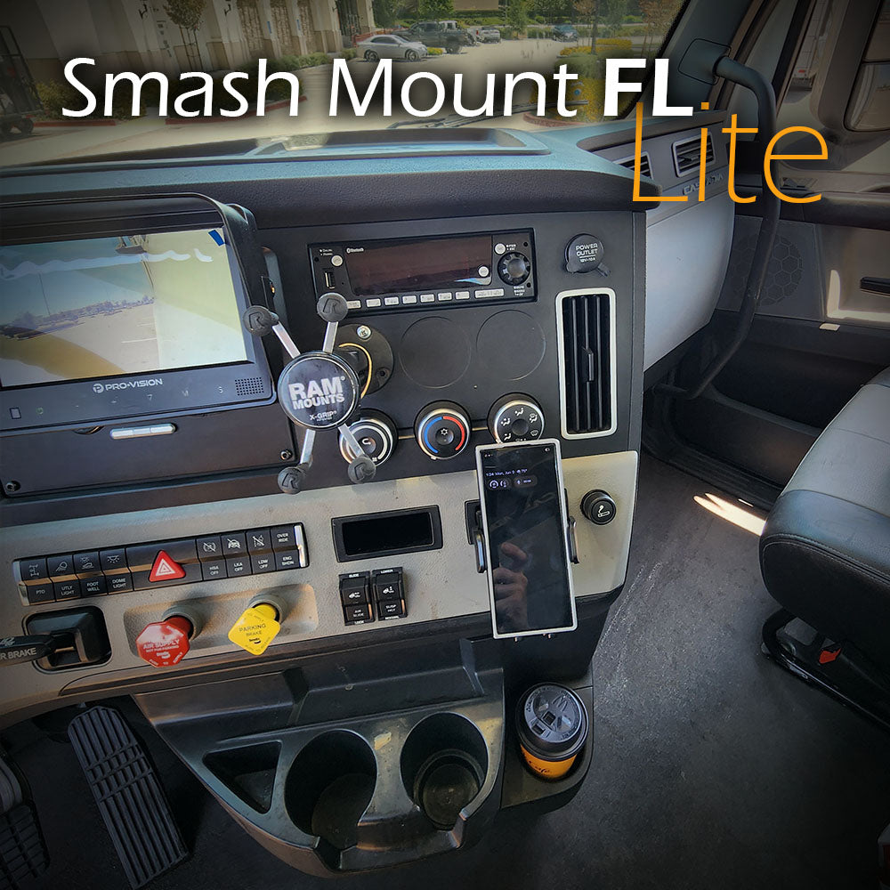 Freightliner Cascadia Phone Mount | 2018-2026 New Body | RAM Compatible Mount image 9