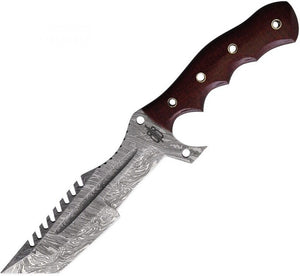 BNB KNIVES Damascus Tanto Tracker image 1