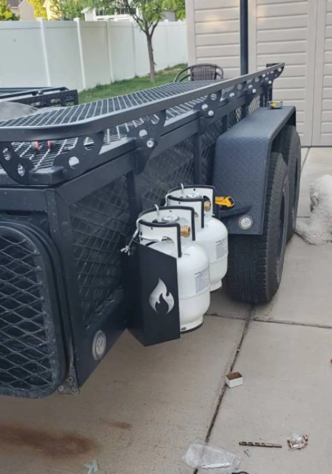 5lb Propane Tank/Cylinder Mount | Kimbrough Kustoms image 6