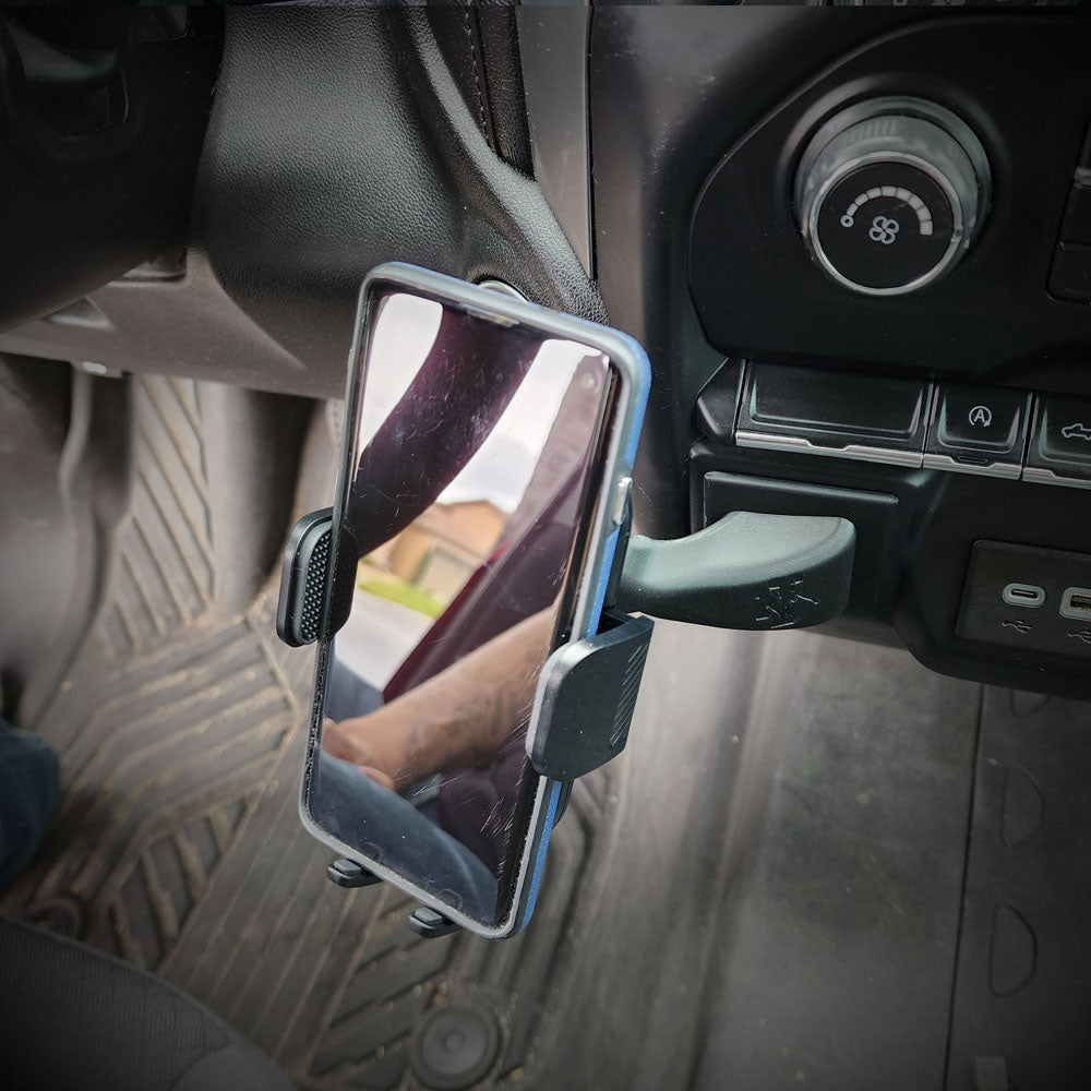 Smash Mount Twist - Raido Dashboard Phone Mount for Silverado Sierra 2019 - 2021 image 1